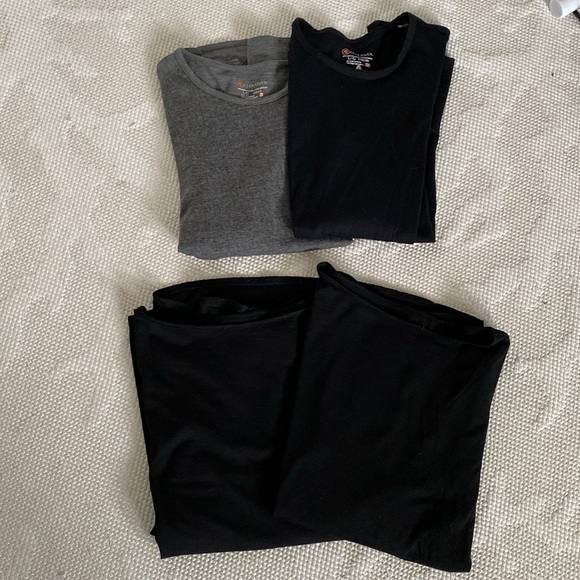 Cloudveil wool base  layer sweaters! Made in Canada 🇨🇦 skiing + all Size L - Picture 17 of 17